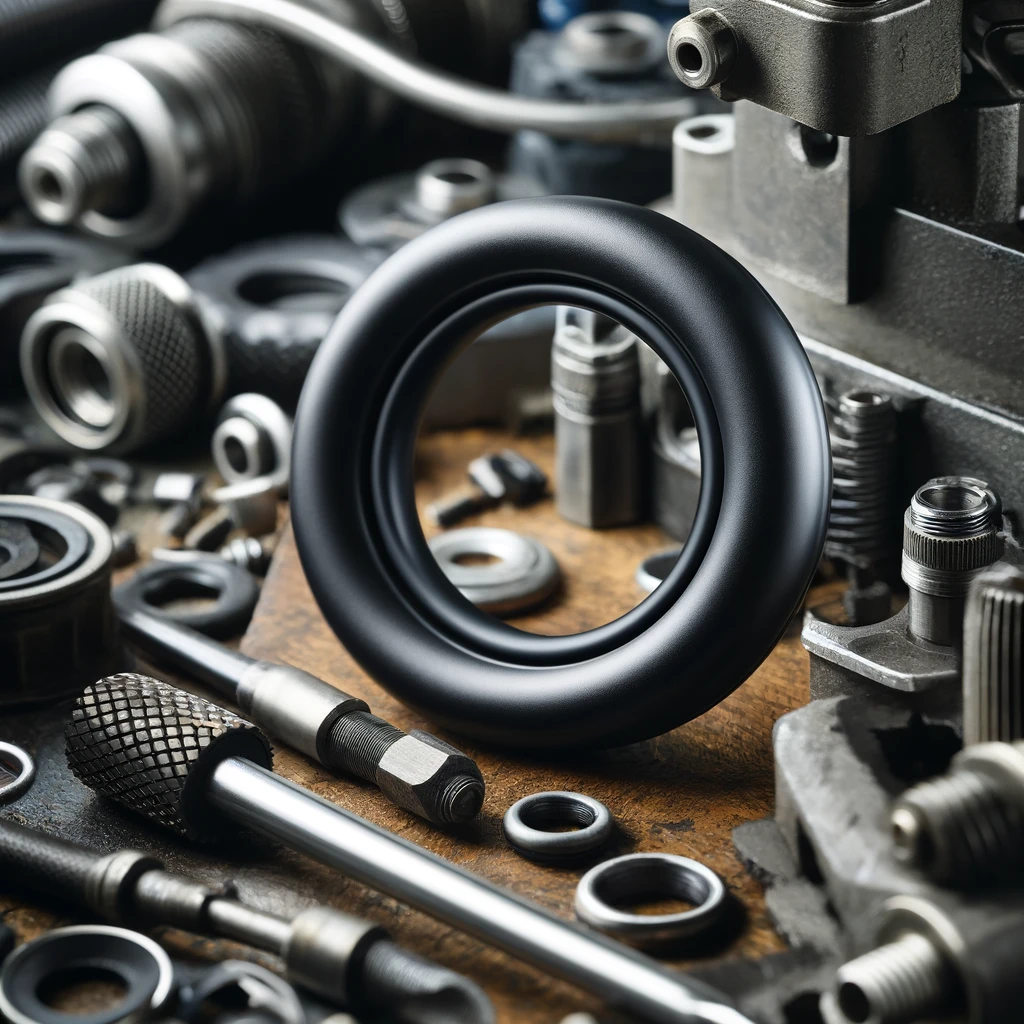 Anel O Ring feito de borracha nitrilica