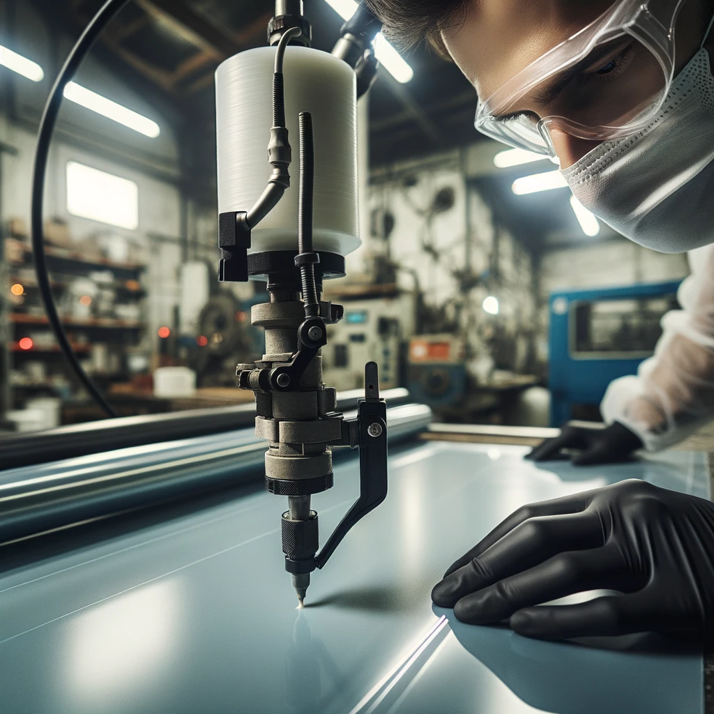 A colagem do polipropileno (PP) deve ser feita com muito cuidado