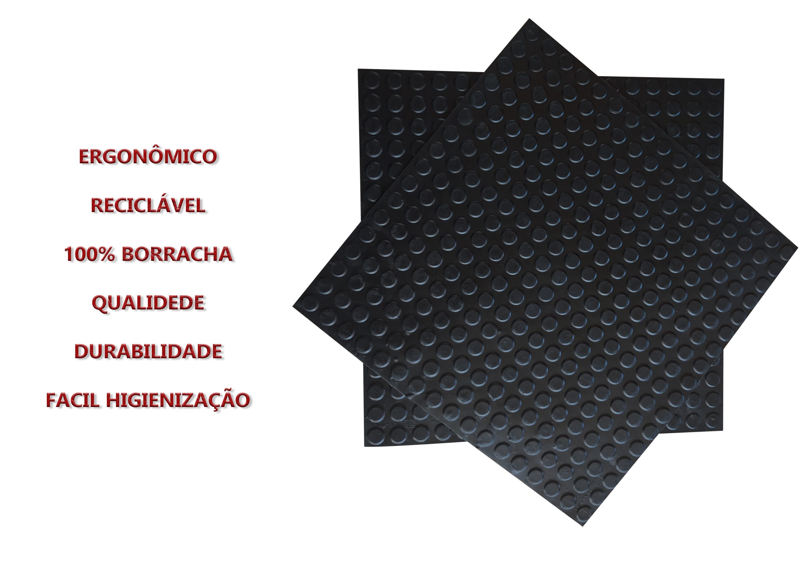 Kit Piso Pastilhado - 3mmx50x50cm - Imagem 2