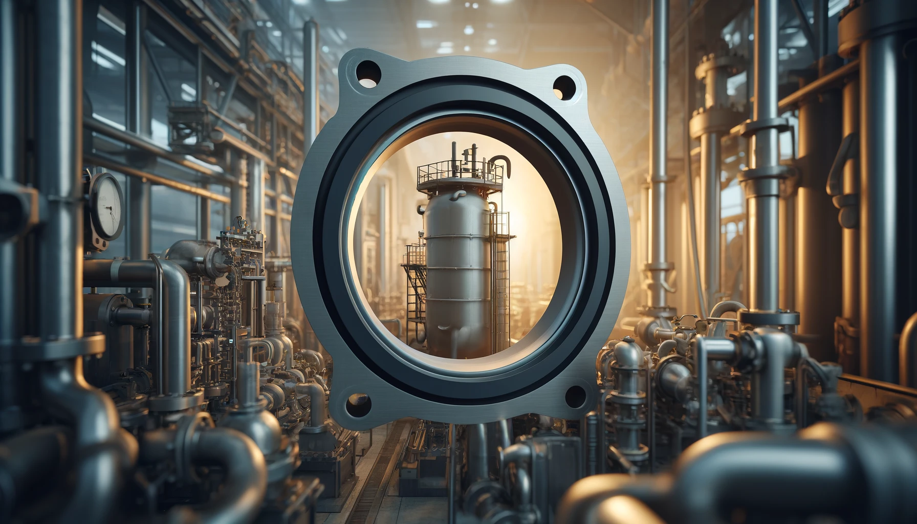 Borracha Viton na indústria química