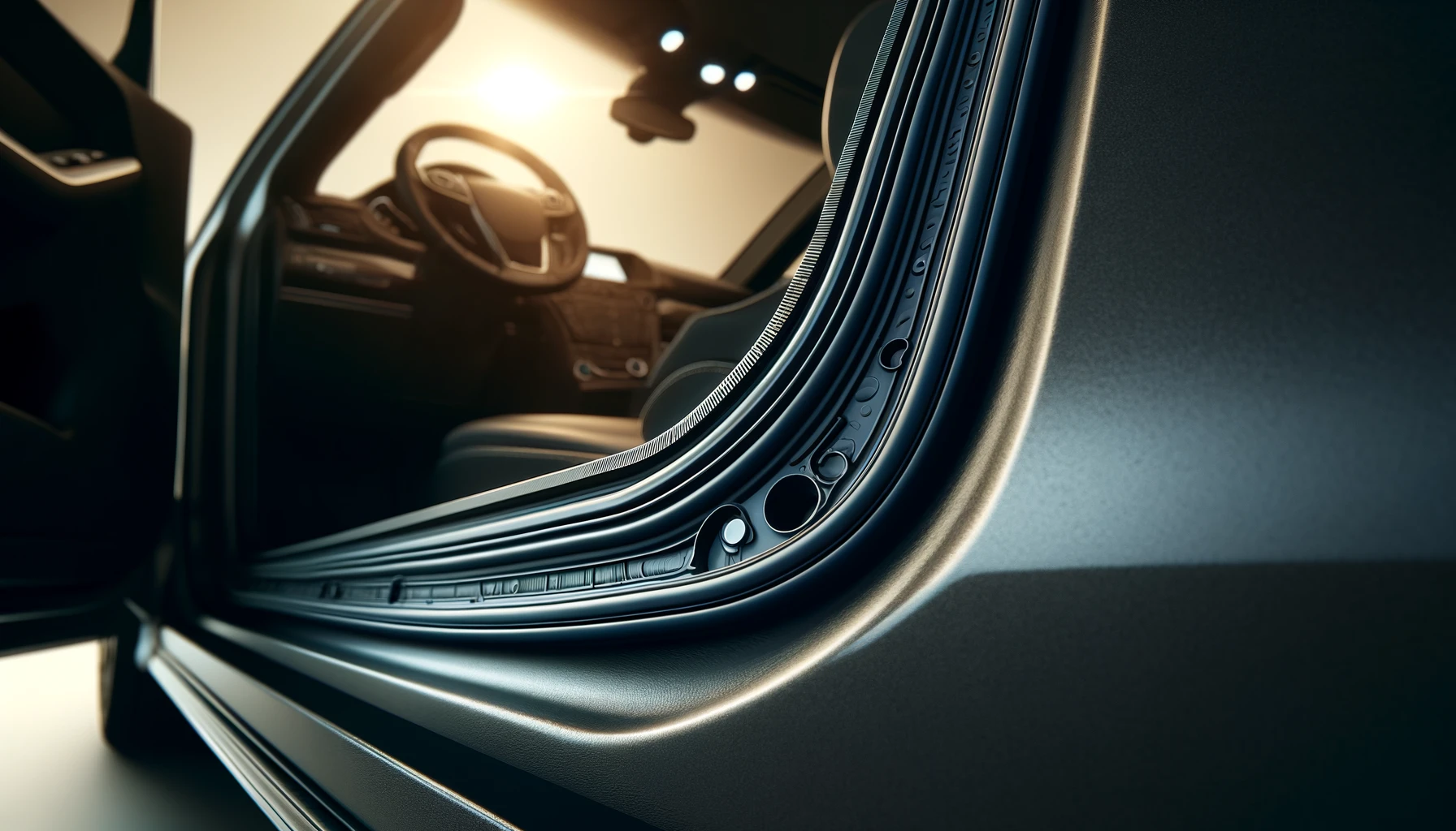 Guarnição de borracha no setor automotivo