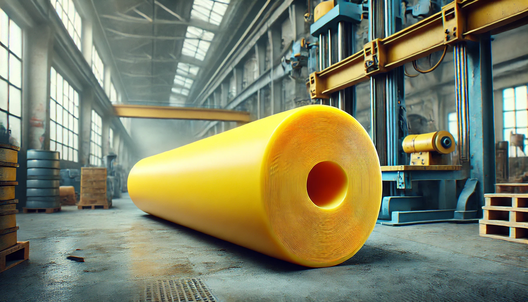 Dureza do tarugo de PU