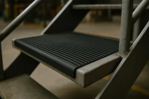 Borracha para escada