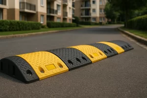 Lombada de borracha para condomínio