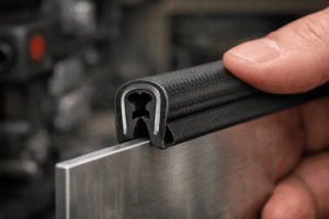 Borracha U para acabamento