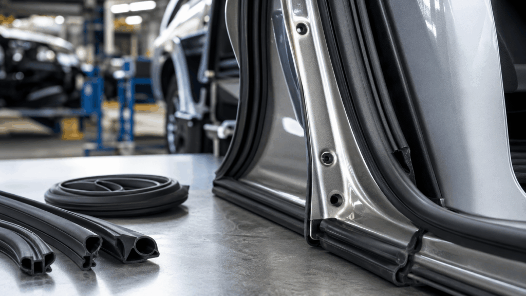 Borracha para vedação na indústria automotiva